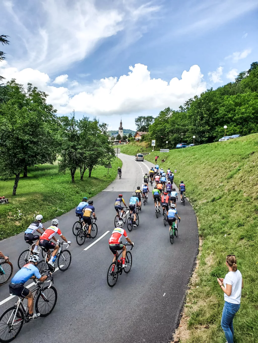 Haute Savoie Mont Blanc Classic 1 Photos Copie De Adopte Un Col @A.Vanlerberghe Praz De Lys Sommand
